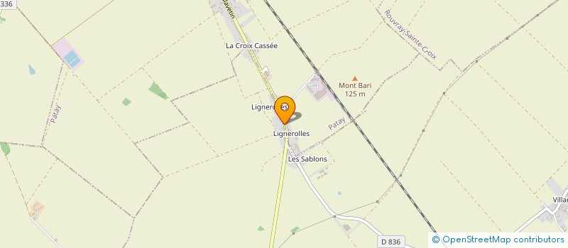 localisation de l'entreprise TROUPE DES AMIS REUNIS POUR LE THEATRE ET LES SPECTACLES à PATAY