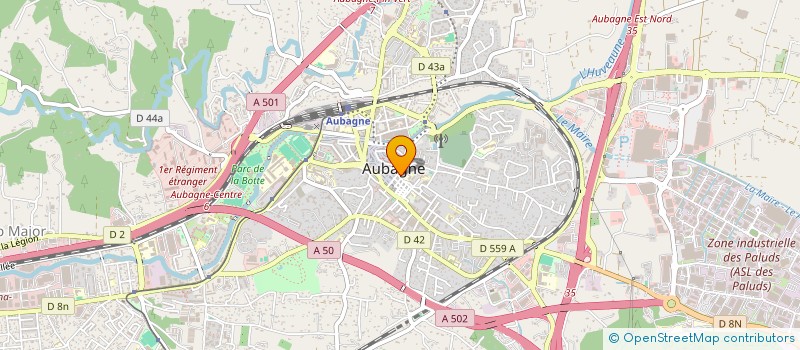 localisation de l'entreprise TROUPE DU SONGE  AUBAGNE