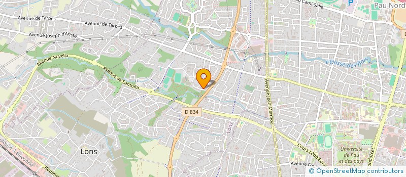 localisation de l'entreprise TROUPE EN SCENE ! à LONS