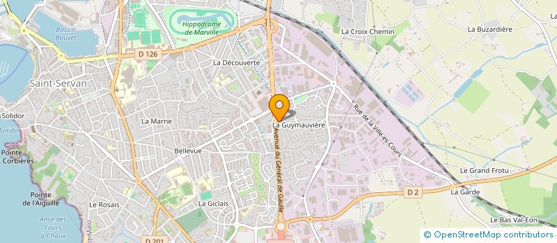 localisation de l'entreprise TROUPE FARCE BLEUE  SAINT-MALO