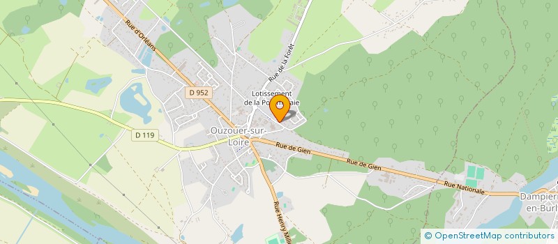 localisation de l'entreprise TROUPE ORA-JAZZ  OUZOUER-SUR-LOIRE
