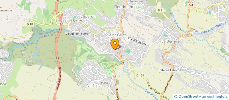 localisation de l'entreprise TROUPE SARASVATHI  SAINT-PAUL