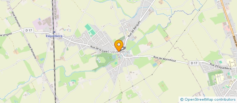 localisation de l'entreprise TROUPE THEATRALE D'ESQUELBECQ  ESQUELBECQ
