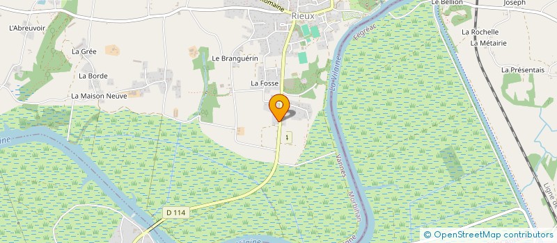 localisation de l'entreprise TROUPE THEATRALE DURETIE  RIEUX