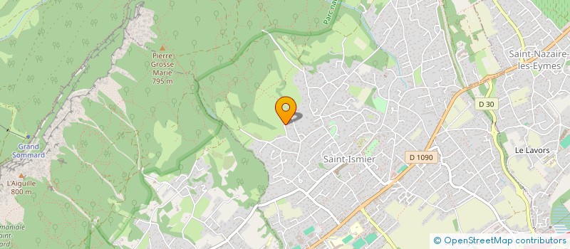 localisation de l'entreprise TROUPE THEATRALE LAGUICHE  SAINT-ISMIER