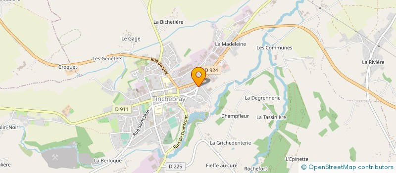 localisation de l'entreprise TROUPE THEATRALE LES JACQUES à TINCHEBRAY-BOCAGE