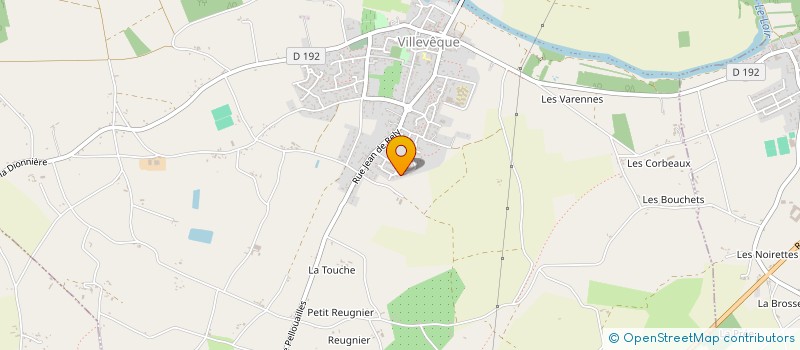 localisation de l'entreprise TROUPE THEATRALE RIVES AUX ECLATS à RIVES-DU-LOIR-EN-ANJOU