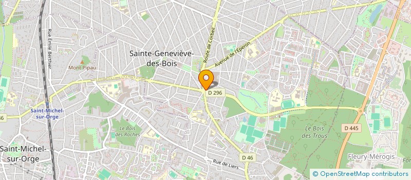 localisation de l'entreprise TROUSERS à SAINTE-GENEVIEVE-DES-BOIS
