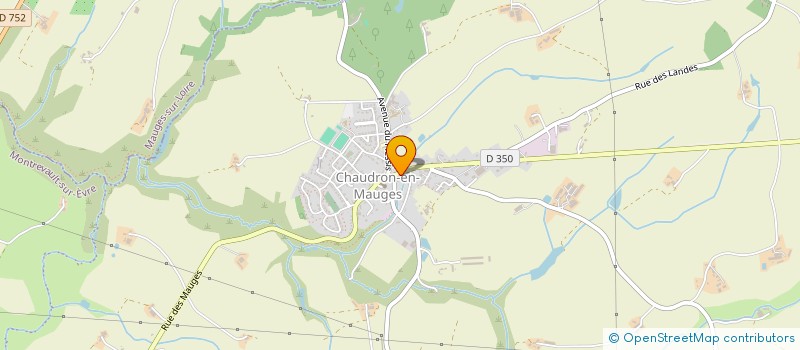 localisation de l'entreprise TROUSSEAU  LOIRE-AUTHION