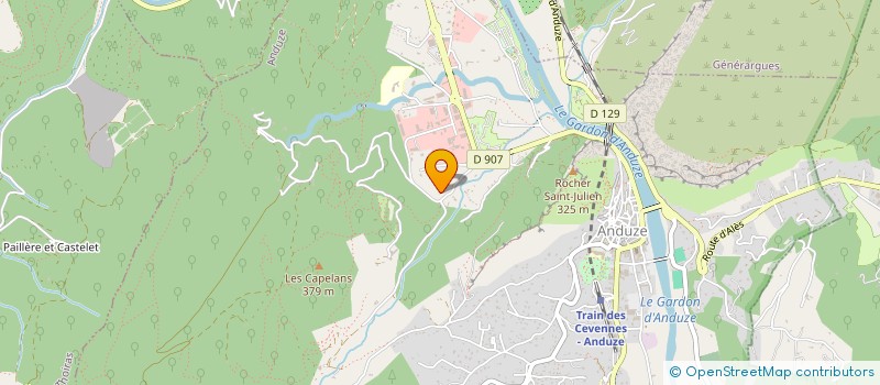 localisation de l'entreprise TROUSSES DE SECOURS EQUIPEMENT MEDICAL SARL  ANDUZE