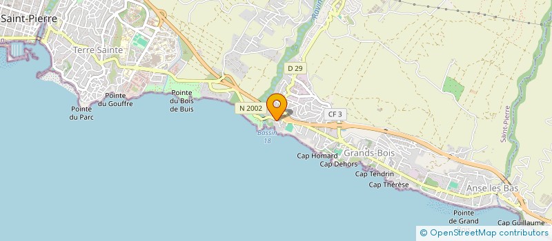 localisation de l'entreprise TROUSSMANNE à SAINT-PIERRE