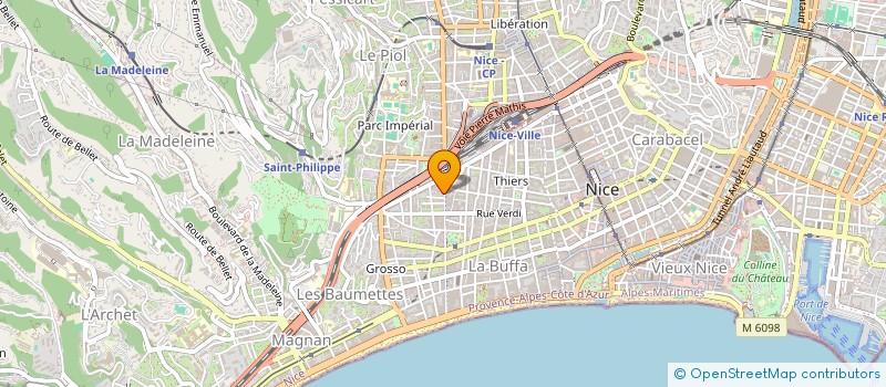 localisation de l'entreprise TROUVAT BONNET à NICE