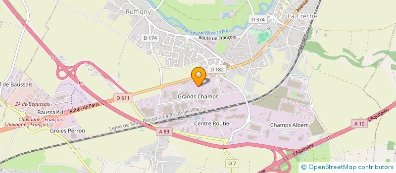 localisation de l'entreprise TROUVE  LA CRECHE