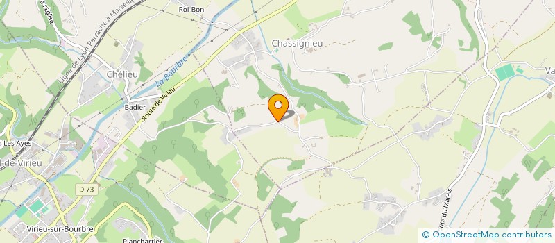 localisation de l'entreprise TROUVE CHOY  VILLAGES DU LAC DE PALADRU