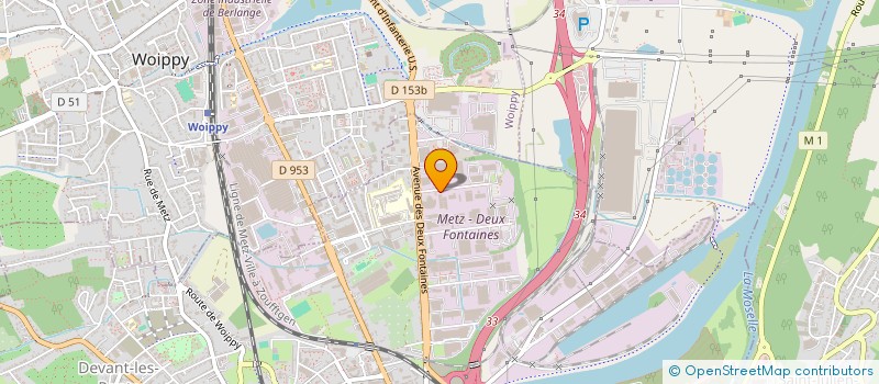 localisation de l'entreprise TROUVERMONTERRAIN.COM à METZ