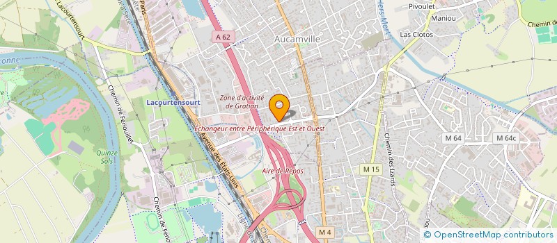 localisation de l'entreprise TROUVERUNEAUTO.COM à AUCAMVILLE