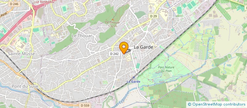 localisation de l'entreprise TROUVONS LES OUTILS POUR LA PROMOTION L'EVOLUTION ET LE LANCEMENT DE VOTRE ASSOCIATION à LA GARDE