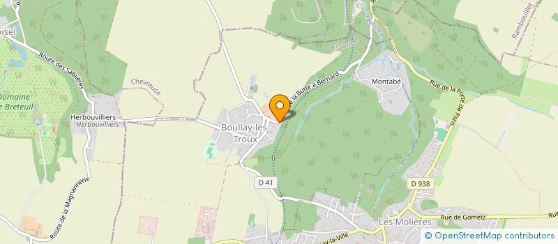 localisation de l'entreprise TROUX LIVE à BOULLAY-LES-TROUX