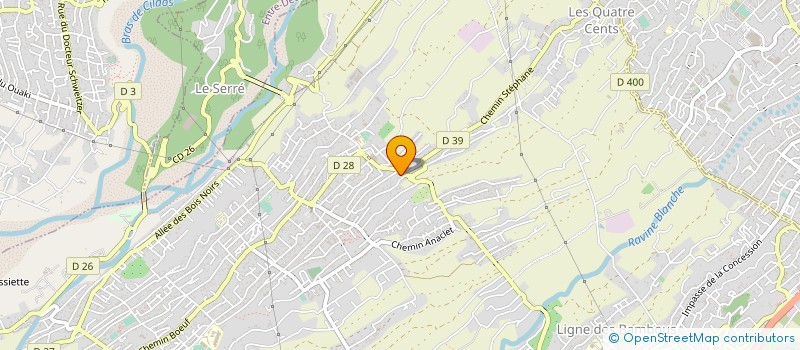 localisation de l'entreprise TROVALET BAZARDIER à SAINT-PIERRE