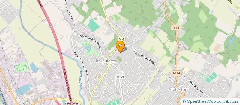 localisation de l'entreprise TROVATIMMO  BRUGUIERES