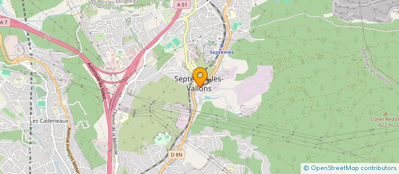 localisation de l'entreprise TROVATO à SEPTEMES-LES-VALLONS