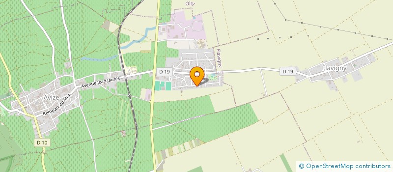 localisation de l'entreprise TROY  AVIZE