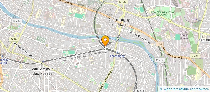 localisation de l'entreprise TROY à SAINT-MAUR-DES-FOSSES