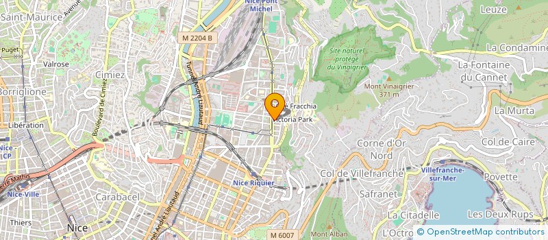localisation de l'entreprise TROYBERT ET MACNOMARES à NICE