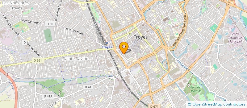 localisation de l'entreprise TROYES ARTISANES  TROYES