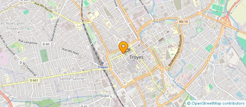 localisation de l'entreprise TROYES COURTAGE à TROYES