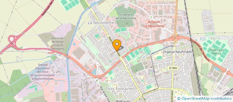 localisation de l'entreprise TROYES DJ  REIMS