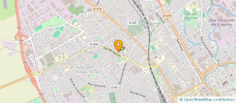 localisation de l'entreprise TROYES FIGHT CLUB à TROYES