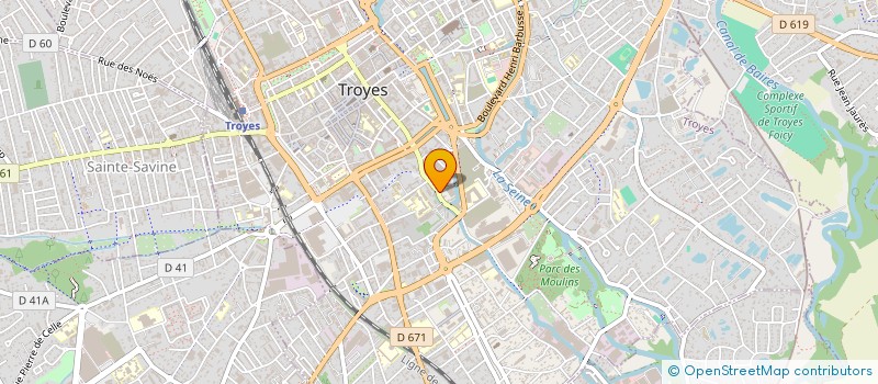 localisation de l'entreprise TROYES INVEST DEVELOPPEMENT à TROYES