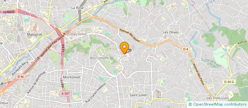 localisation de l'entreprise TROYES PAF à MARSEILLE