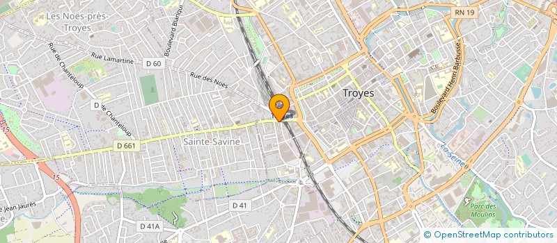 localisation de l'entreprise TROYES STAR  TROYES