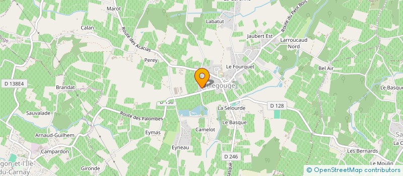 localisation de l'entreprise TROYESTAGE 02  VILLEGOUGE