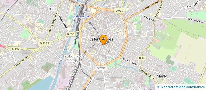 localisation de l'entreprise TROYKA  VALENCIENNES