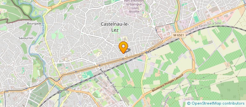 localisation de l'entreprise TRP à CASTELNAU-LE-LEZ