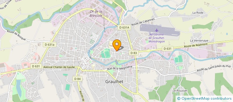 localisation de l'entreprise TRP  GRAULHET