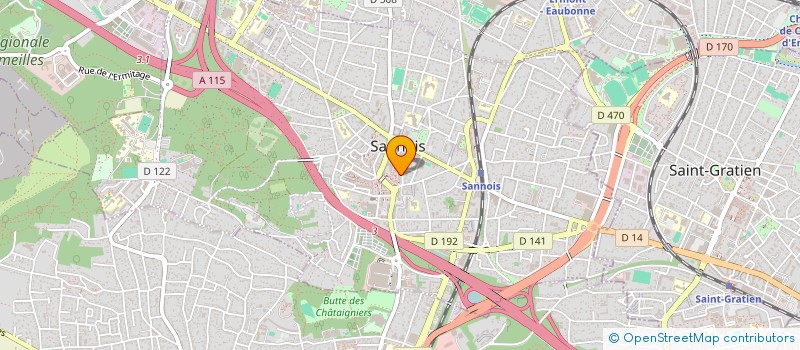 localisation de l'entreprise TRP SERVICES  SANNOIS