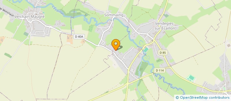 localisation de l'entreprise TRPT ECAILLON VAN DEN HENDE PERE & FILS à VENDEGIES-SUR-ECAILLON