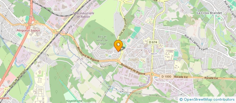 localisation de l'entreprise TRQ SUSHIS à ANGOULEME