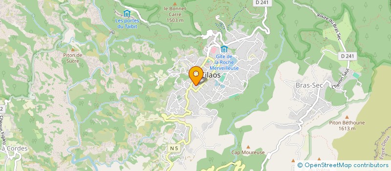 localisation de l'entreprise TRR SUD à CILAOS