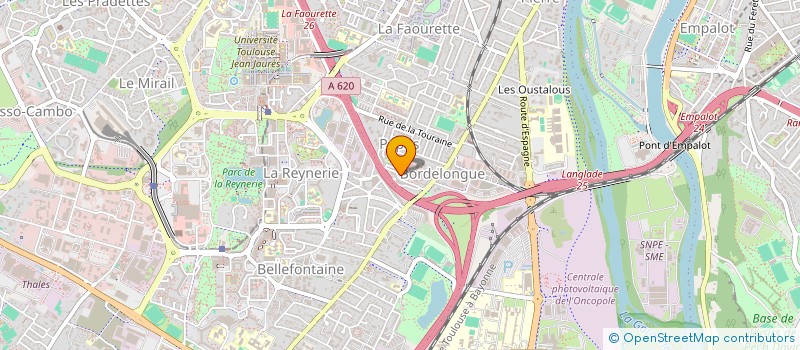 localisation de l'entreprise TRRAVAIL D'ACTION HUMANITAIRE T.A.H à TOULOUSE