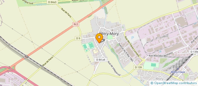 localisation de l'entreprise TRS à MITRY-MORY