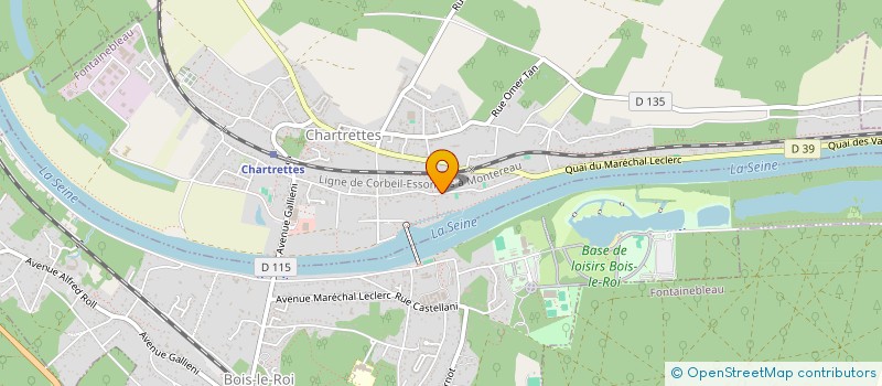 localisation de l'entreprise TRS ARCHITECTURE  CHARTRETTES