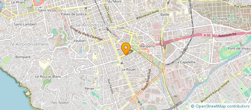 localisation de l'entreprise TRS FAMILY à MARSEILLE