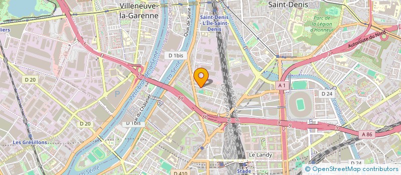 localisation de l'entreprise TRS HAMOUDA  SAINT-DENIS