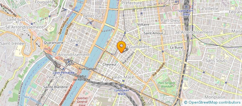 localisation de l'entreprise TRS R.DRINE  LYON