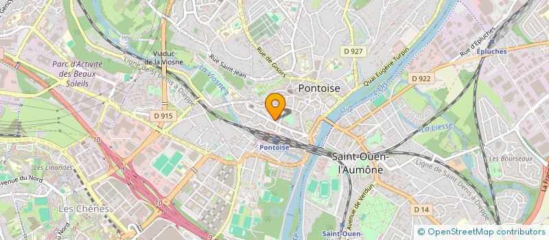 localisation de l'entreprise TRS TELEC à PONTOISE
